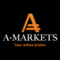 AMarkets logo broker