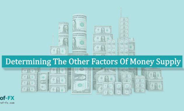 Determining The Other Factors Of Money Supply