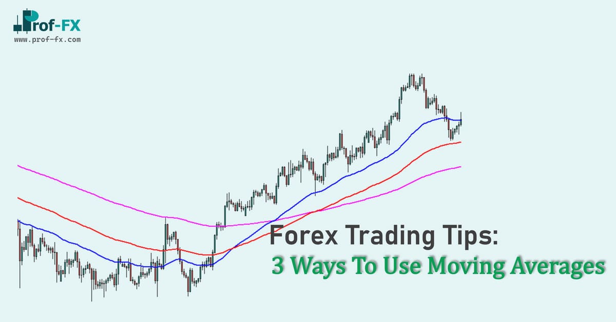 Use Moving Averages As Part Of Your Forex Trading Strategy