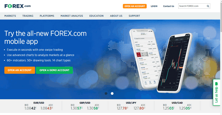 FOREX.com Forex Broker