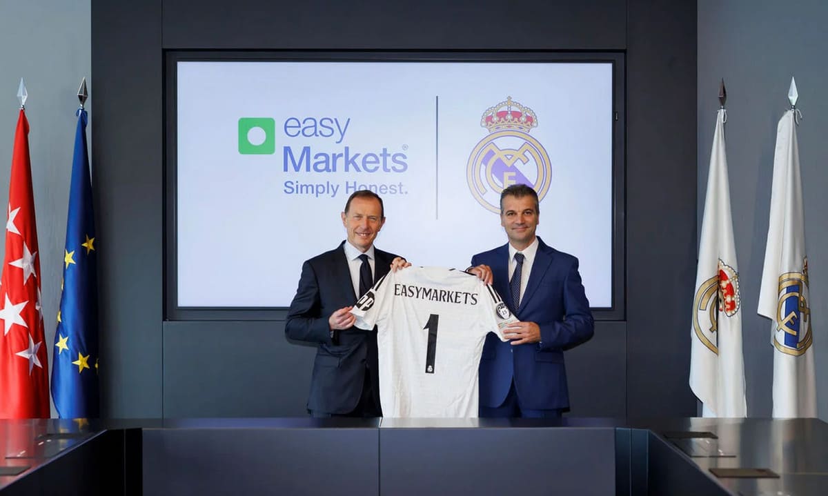 easyMarkets Extends Partnership with Real Madrid C.F.