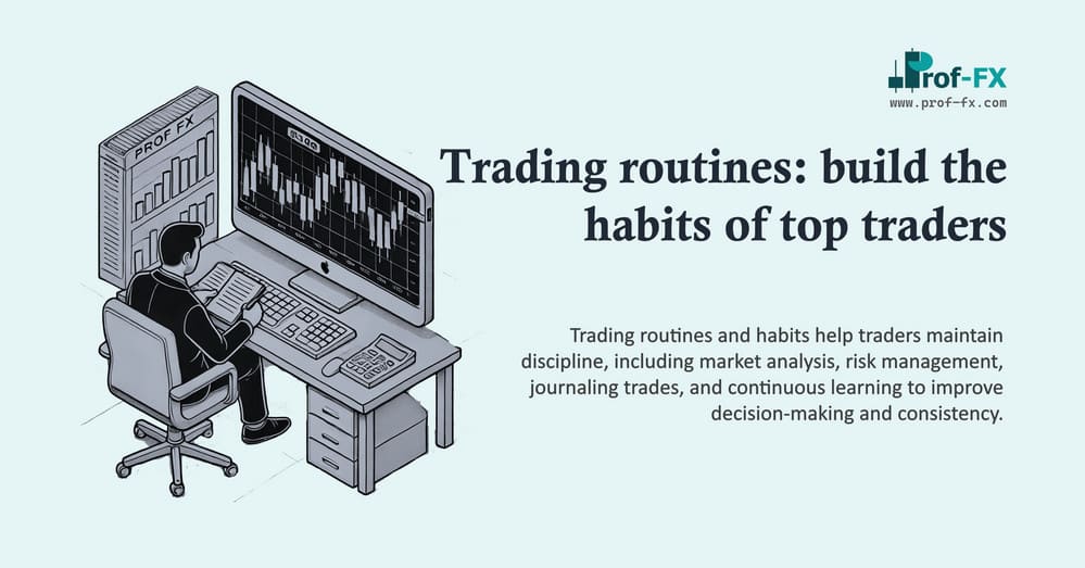 Trading routines build the habits of top traders